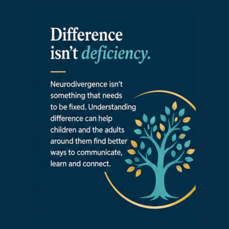 Difference isn't a deficiency.